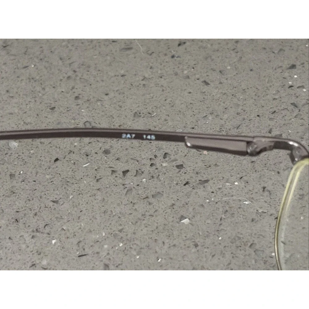 Adensco Eyeglasses Frames ONLY Mark 2A7 Aviator Double Bridge 55-16-145 5-3